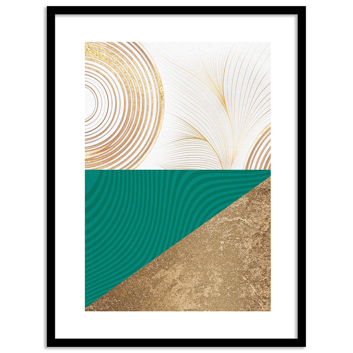 Modern Art Framed Prints for Home and Office Wall Decor