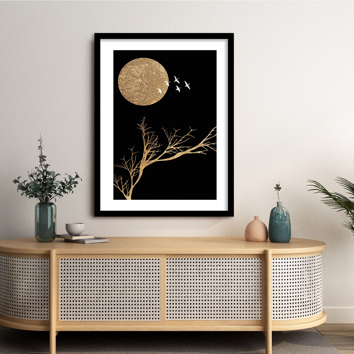 Modern Art Framed Posters for Home & Office Decor