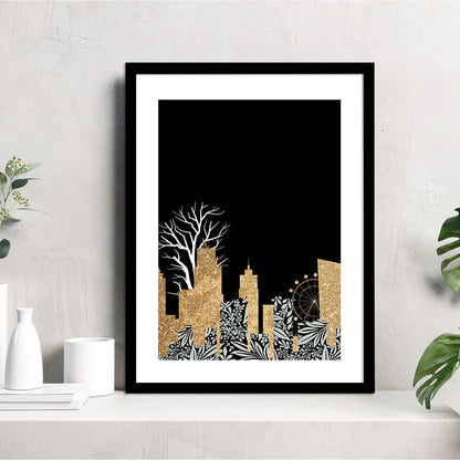 Modern Art Framed Posters for Home & Office Decor