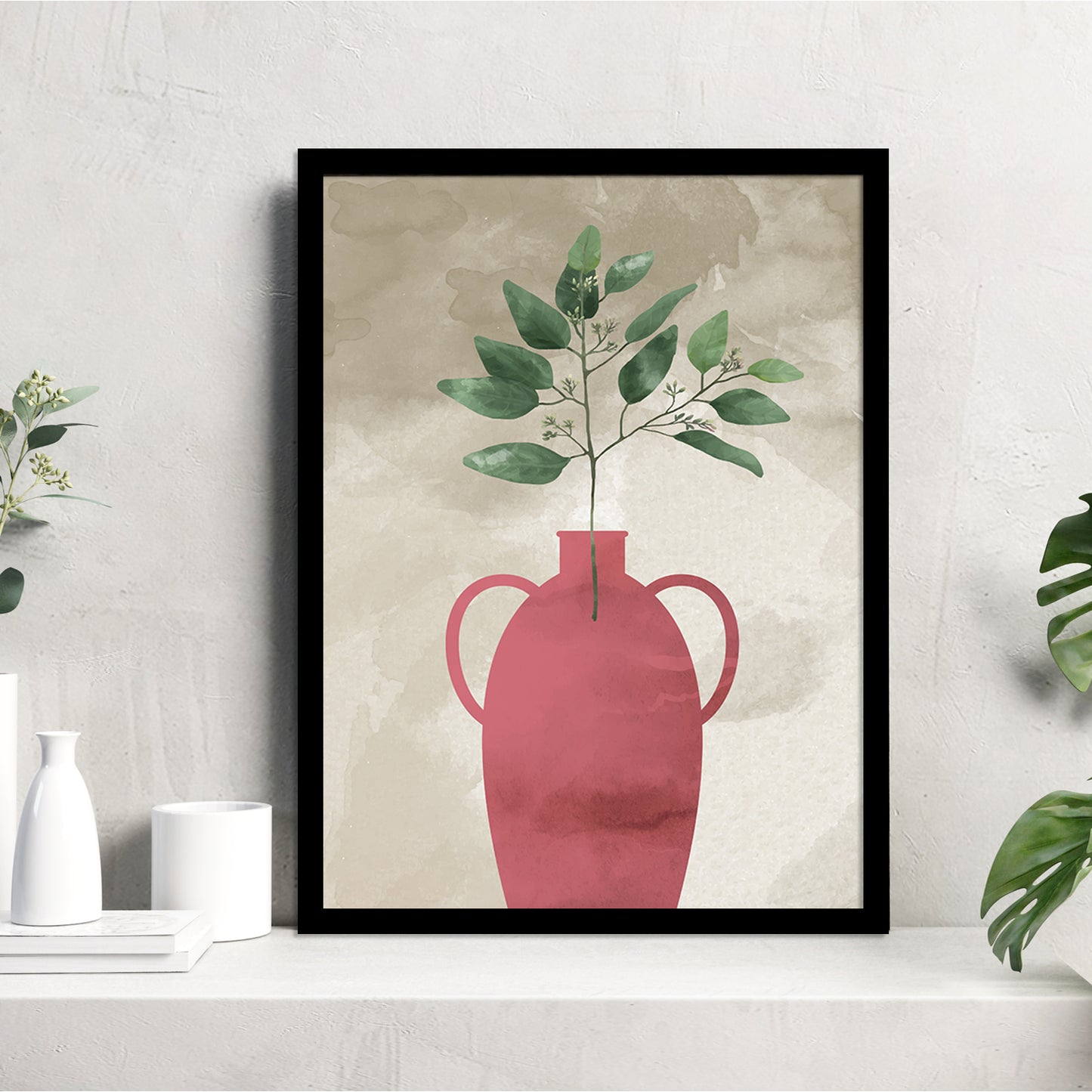 Nature Inspired Framed Art Posters for Home and Office Wall Decor