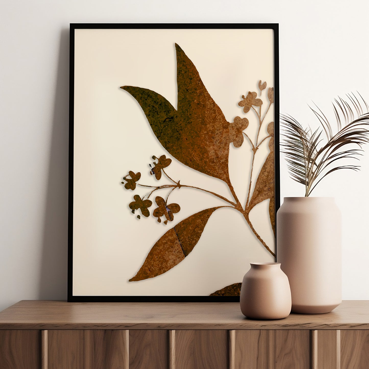 Nature Inspired Framed Art Posters for Home and Office Wall Decor