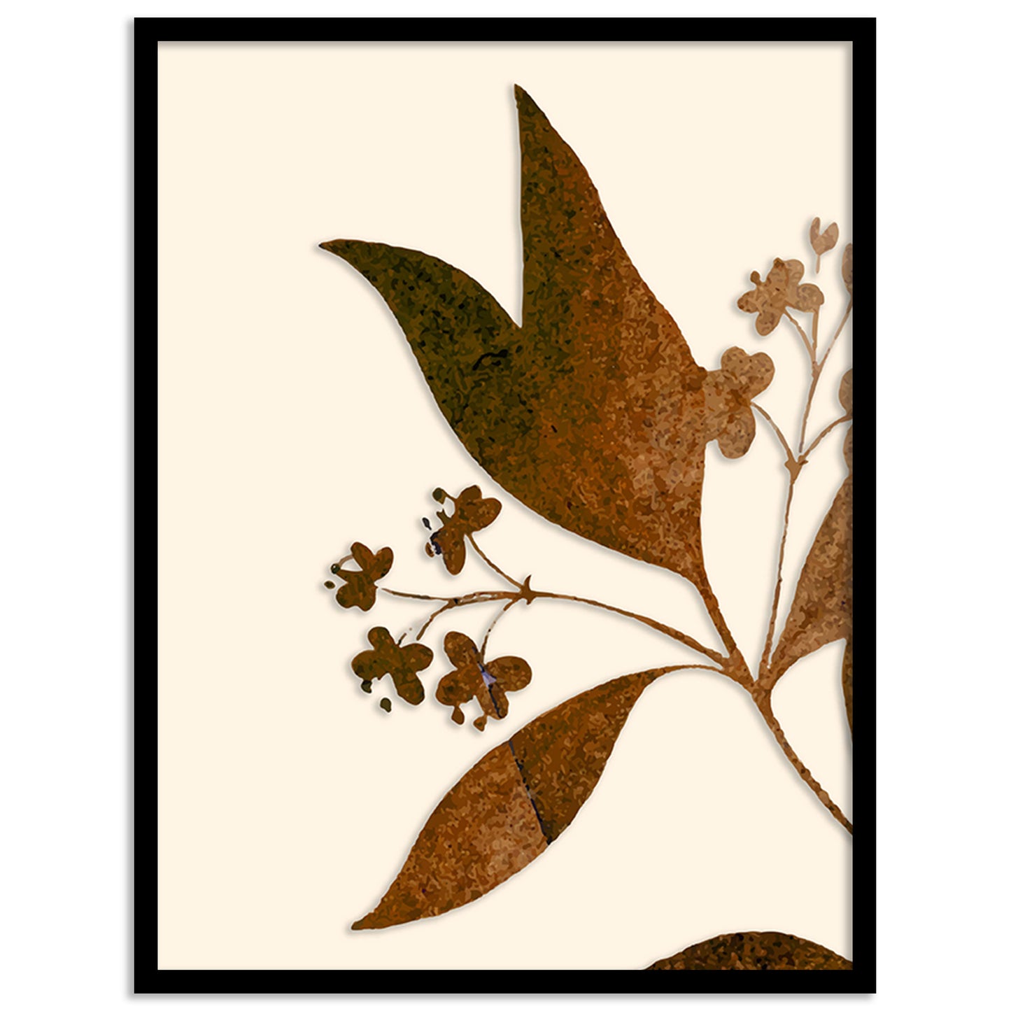 Nature Inspired Framed Art Posters for Home and Office Wall Decor