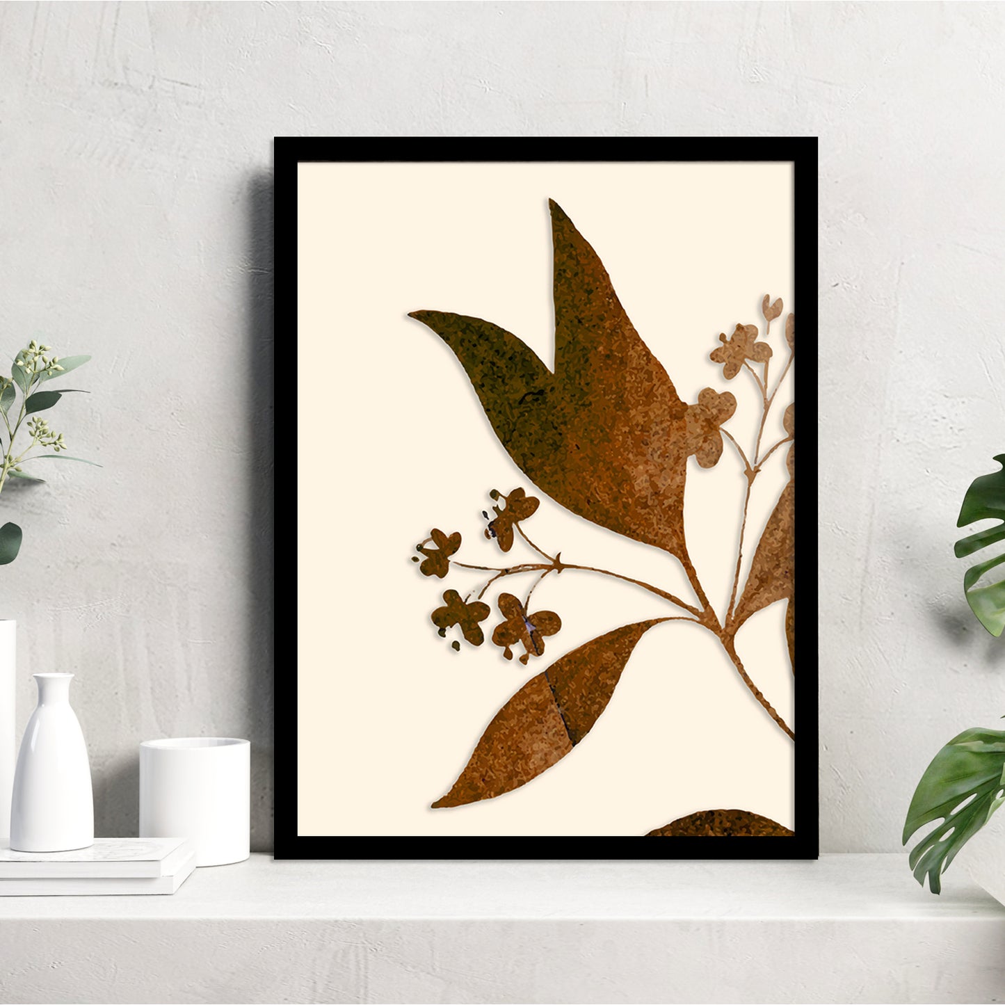 Nature Inspired Framed Art Posters for Home and Office Wall Decor