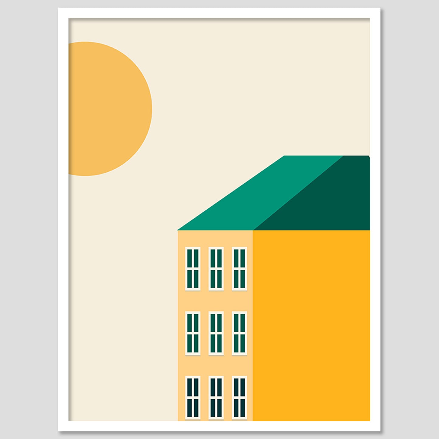 Elegant Minimal Framed Wall Art for Home and Office Decor