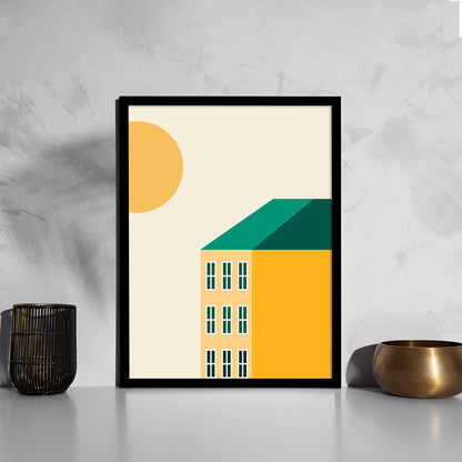 Elegant Minimal Framed Wall Art for Home and Office Decor