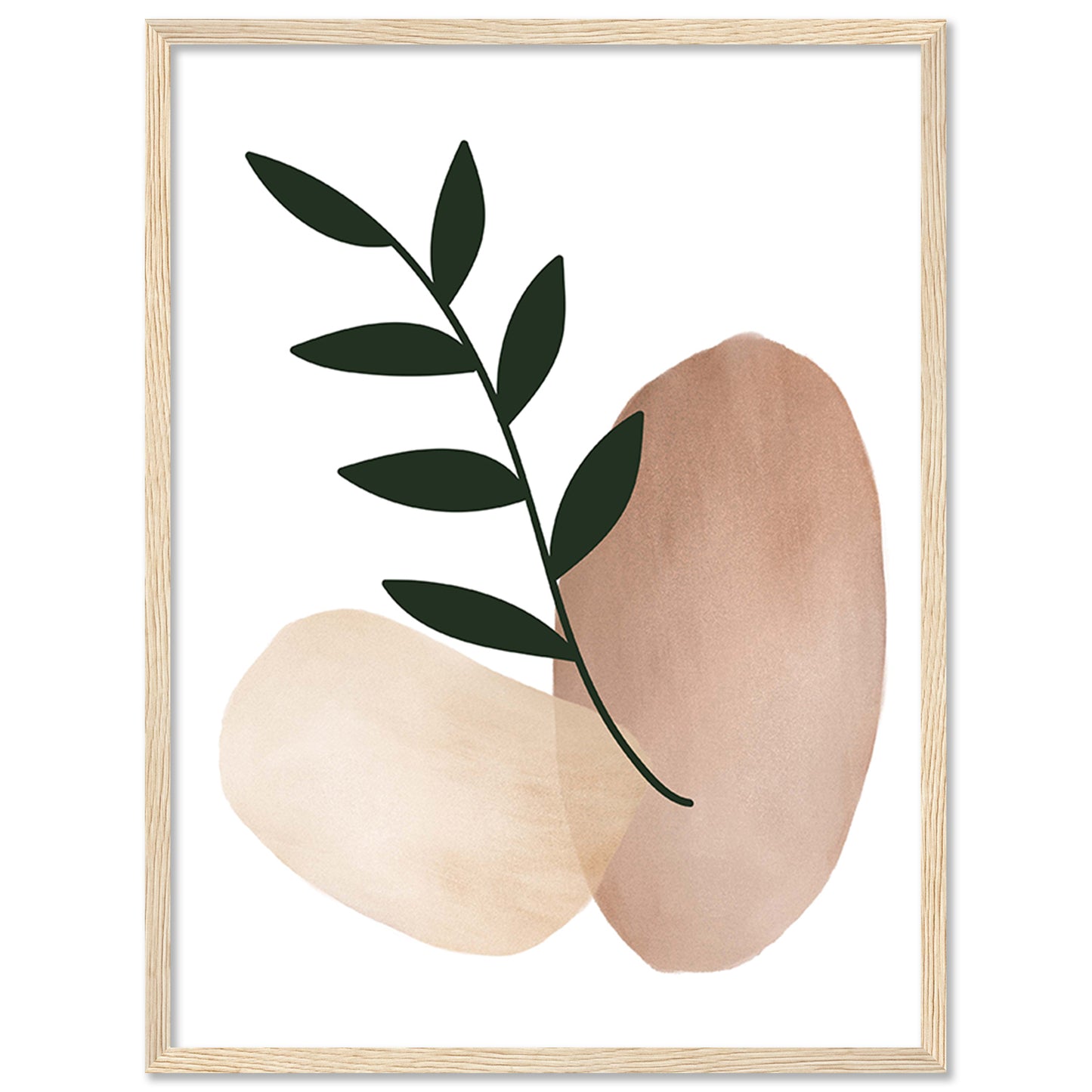 Nature Inspired Framed Art Posters for Home and Office Wall Decor