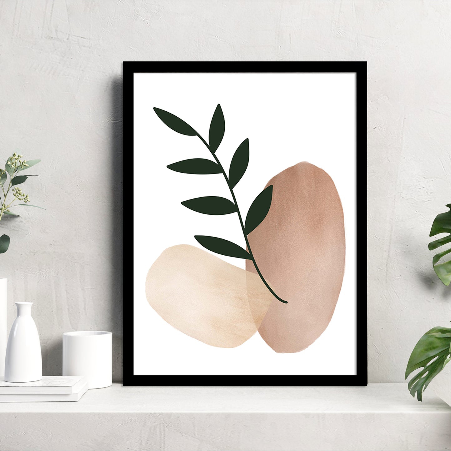 Nature Inspired Framed Art Posters for Home and Office Wall Decor