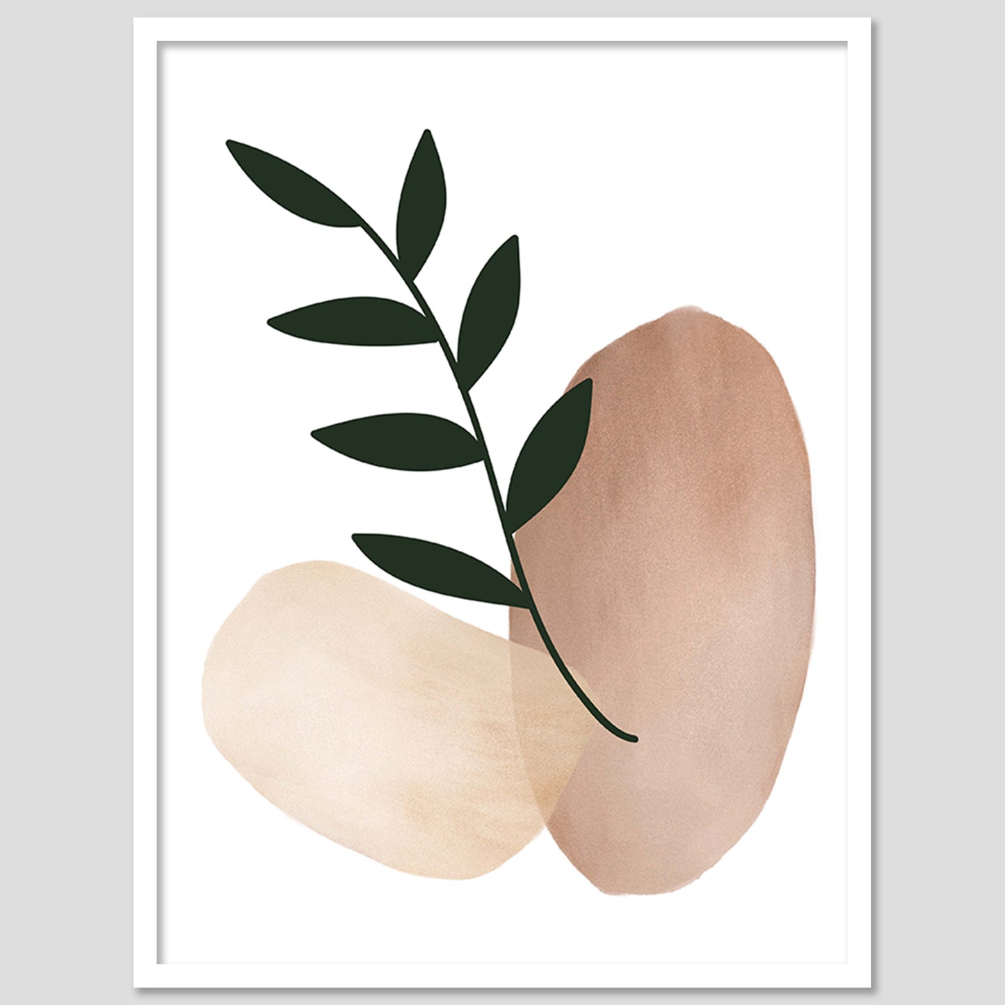 Nature Inspired Framed Art Posters for Home and Office Wall Decor