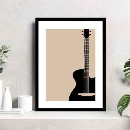 Guitar Wall Art Paintings for living room office Home Decor