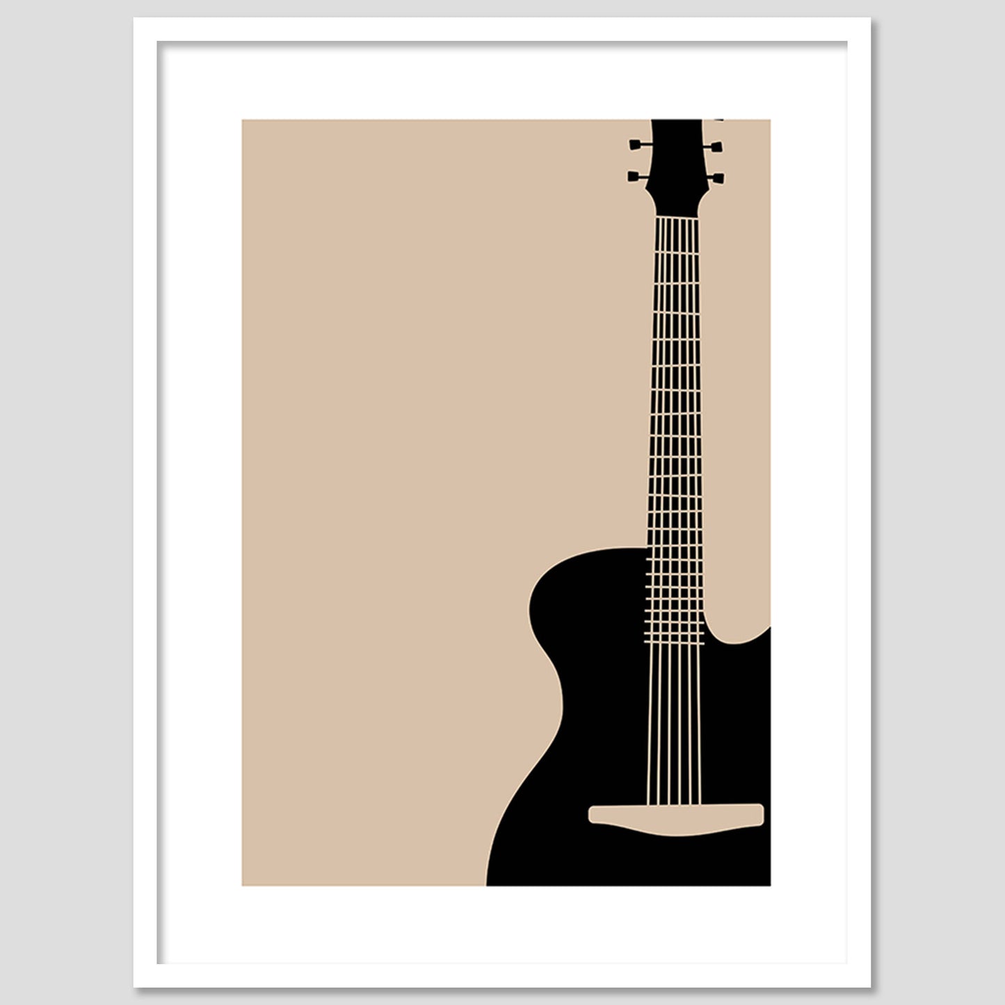 Guitar Wall Art Paintings for living room office Home Decor