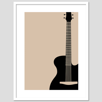 Guitar Wall Art Paintings for living room office Home Decor