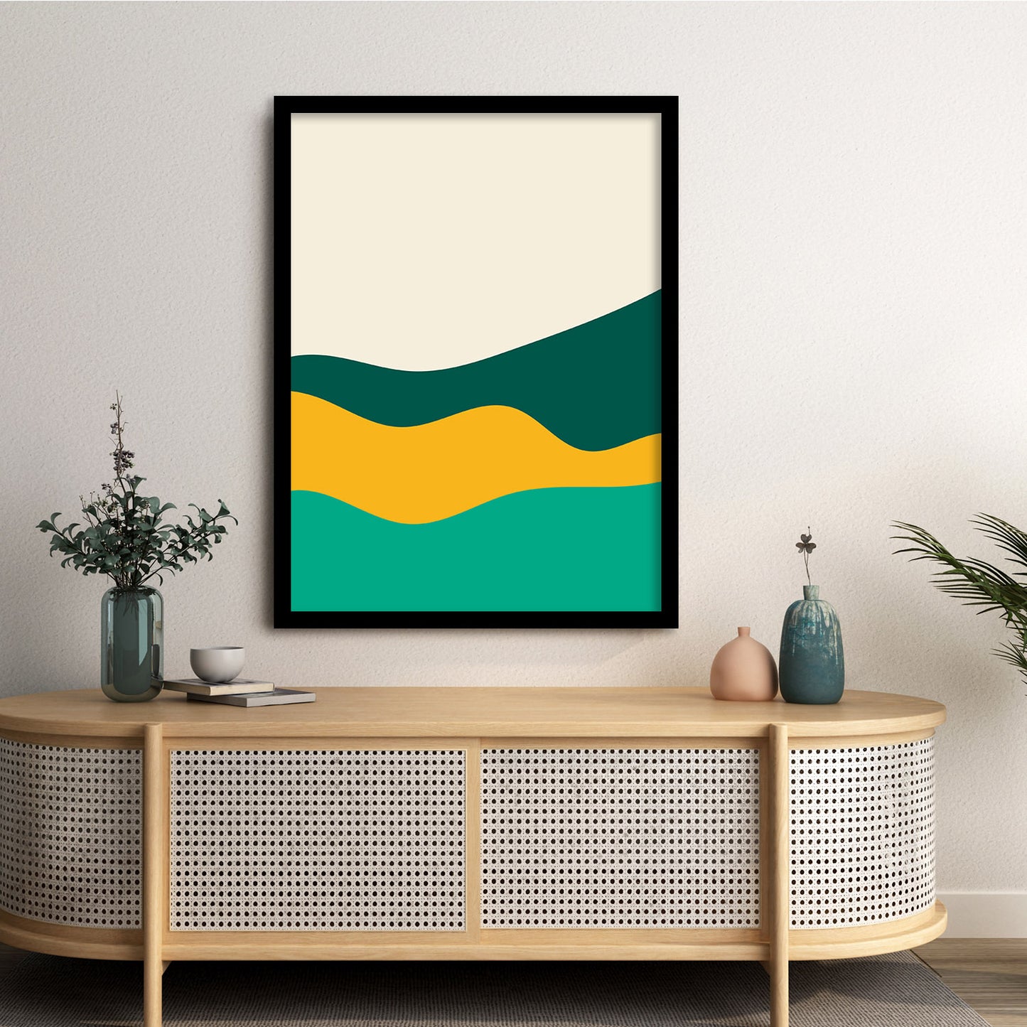 Elegant Minimal Framed Wall Art for Home and Office Decor