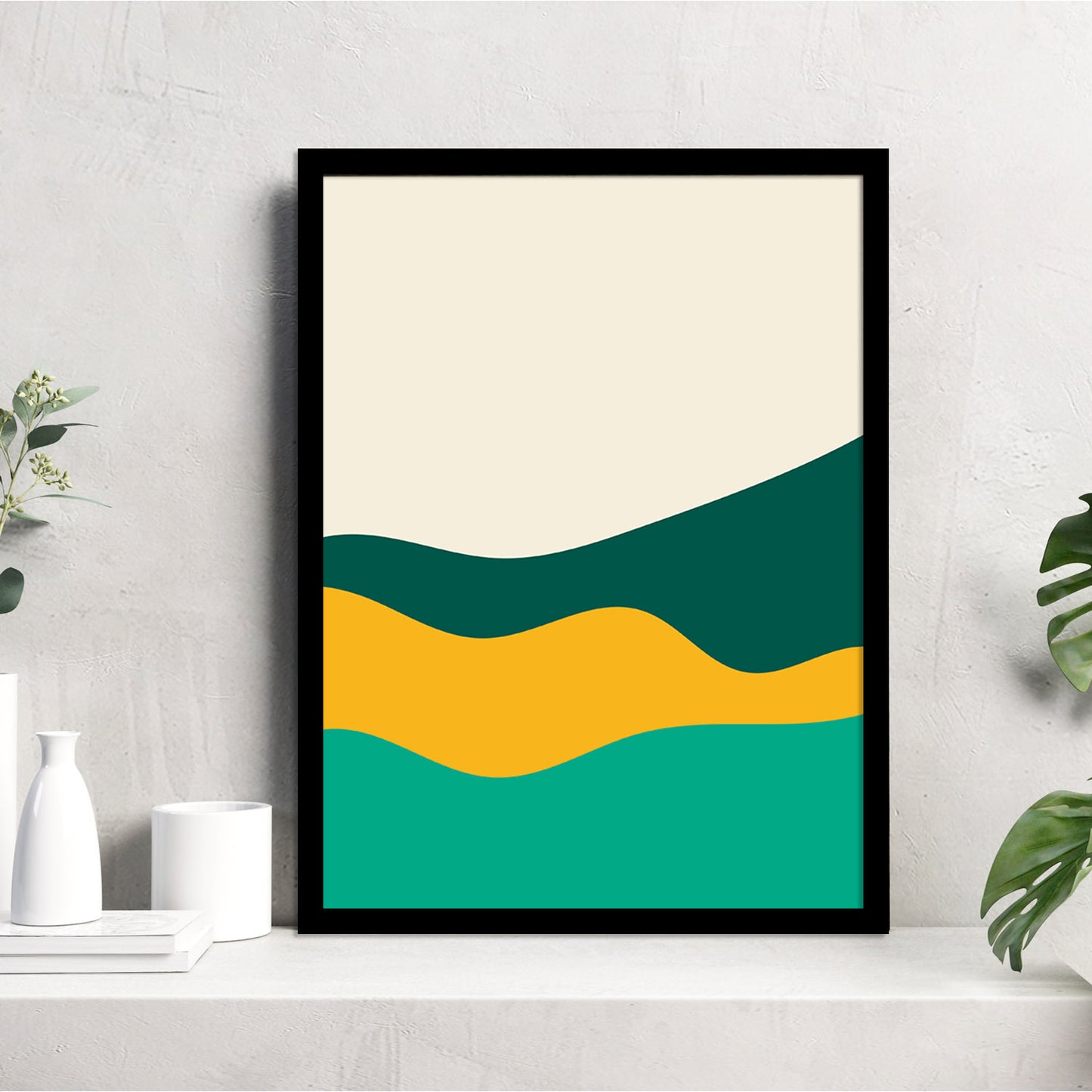 Elegant Minimal Framed Wall Art for Home and Office Decor