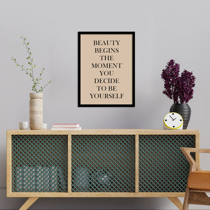 Inspirational Quotes Framed Poster