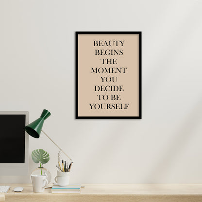 Inspirational Quotes Framed Poster