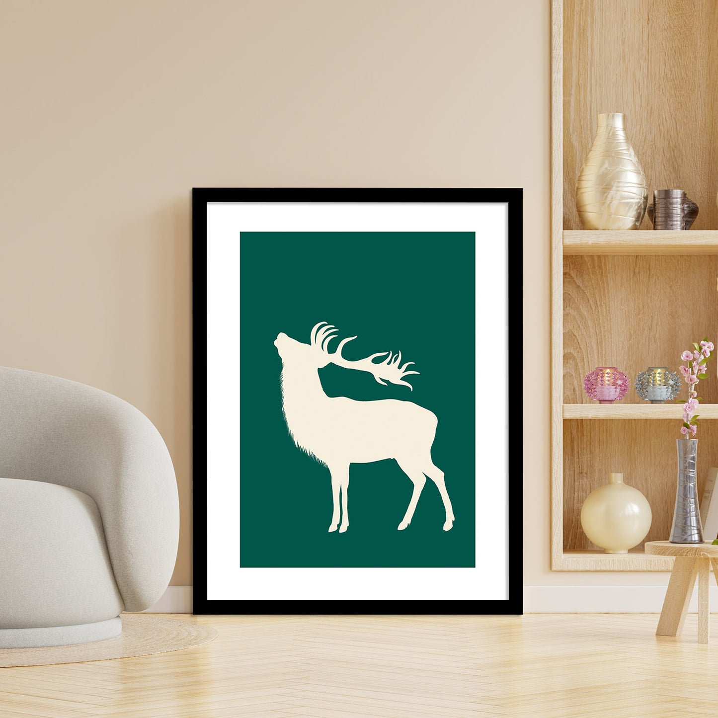 Elegant Minimal Framed Wall Art for Home and Office Decor