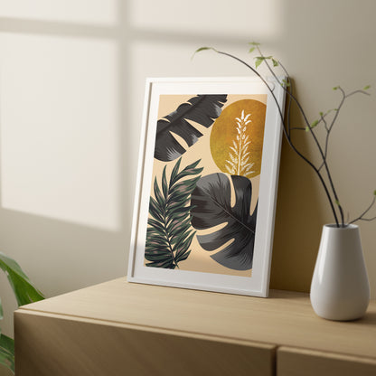 Natural Elegance: Sophisticated Framed Art for Modern Spaces