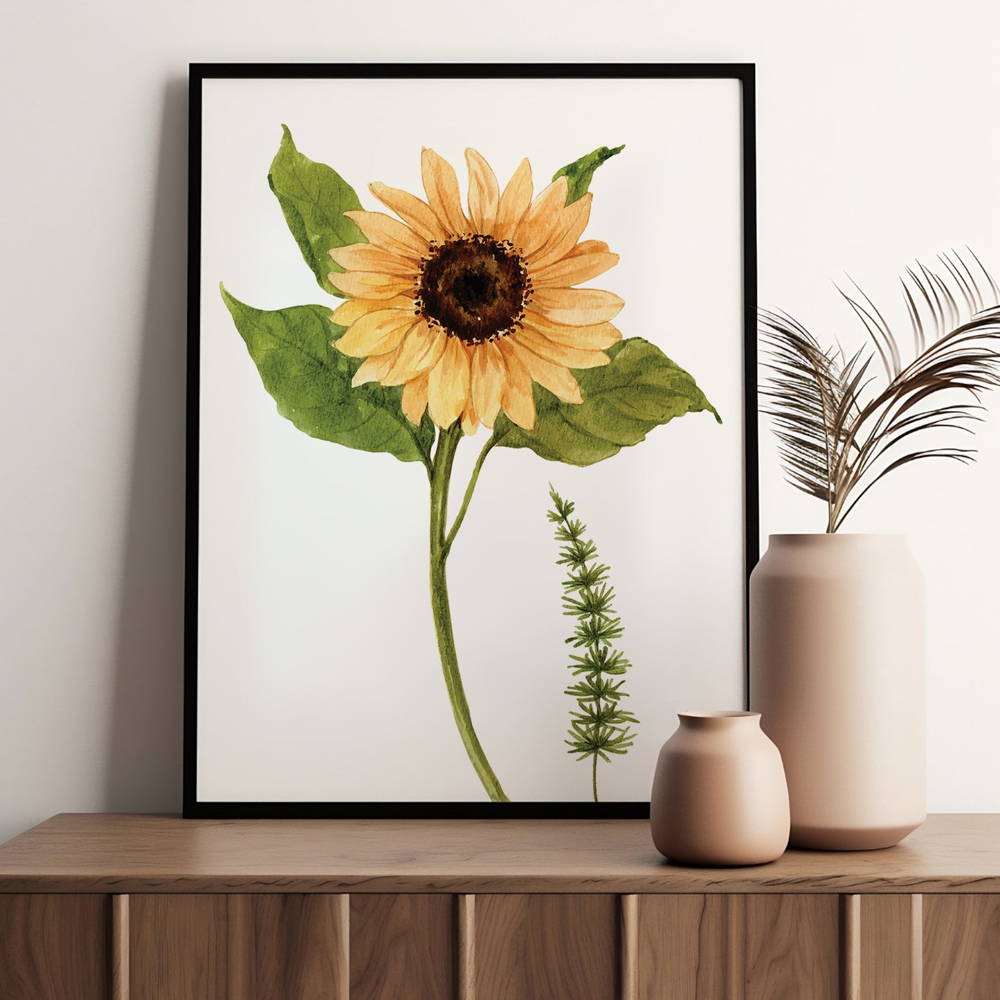 Natural Elegance: Sophisticated Framed Art for Modern Spaces