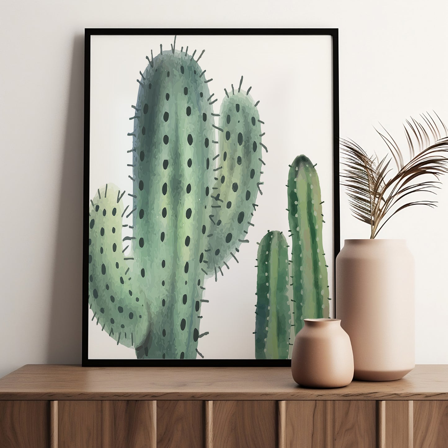 Natural Elegance: Sophisticated Framed Art for Modern Spaces