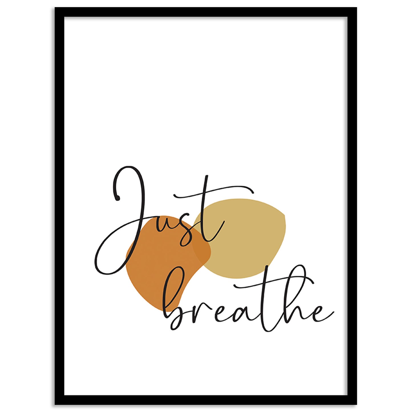 Inspiring Quotes Poster with Frame