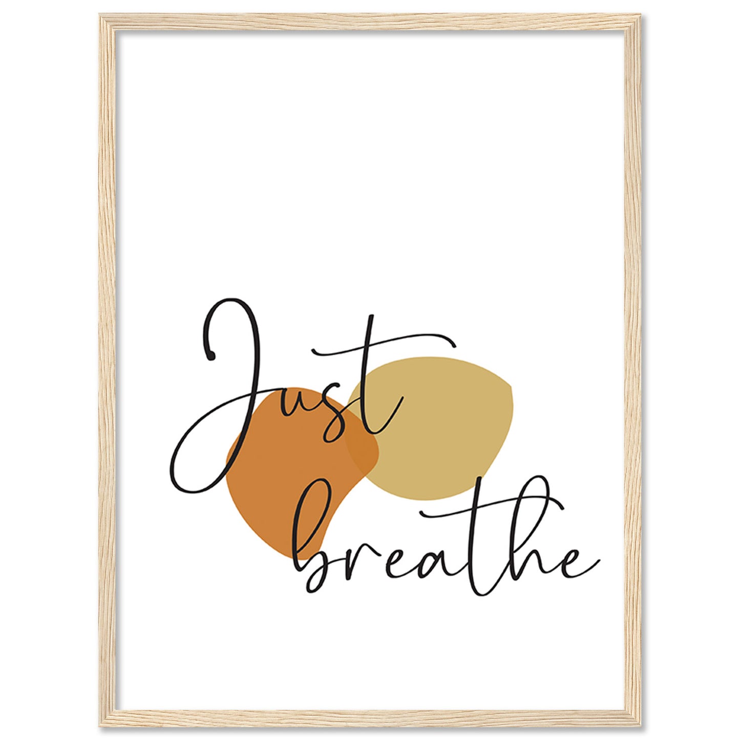 Inspiring Quotes Poster with Frame