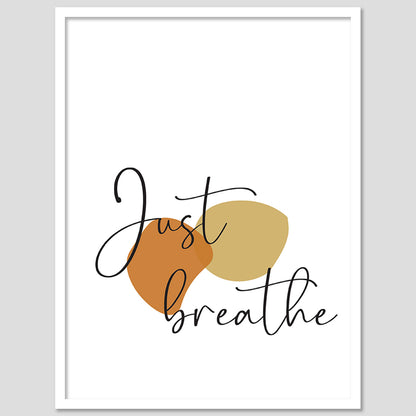 Inspiring Quotes Poster with Frame