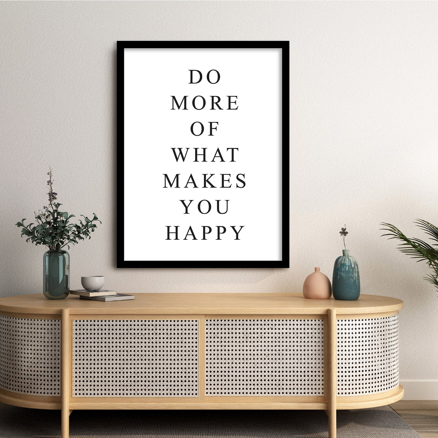 Motivational Quotes Poster with Frame