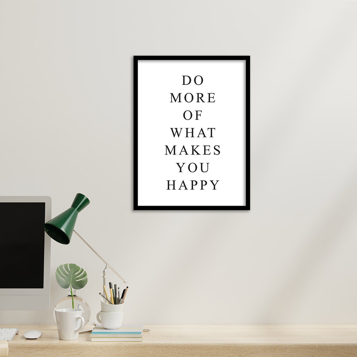 Motivational Quotes Poster with Frame