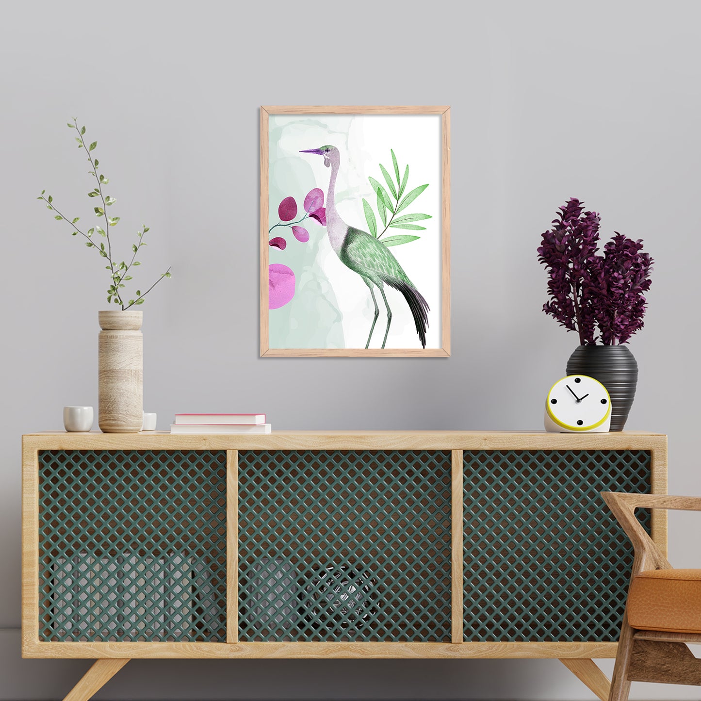 Natural Elegance: Sophisticated Framed Art for Modern Spaces