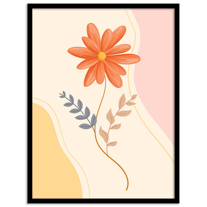 Nature Inspired Framed Art Posters for Home and Office Wall Decor