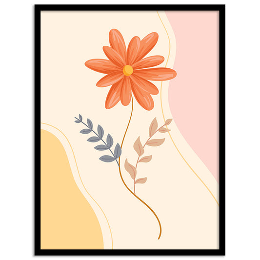 Nature Inspired Framed Art Posters for Home and Office Wall Decor