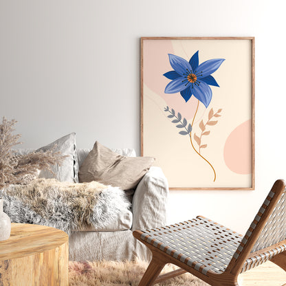 Nature Inspired Framed Art Posters for Home and Office Wall Decor