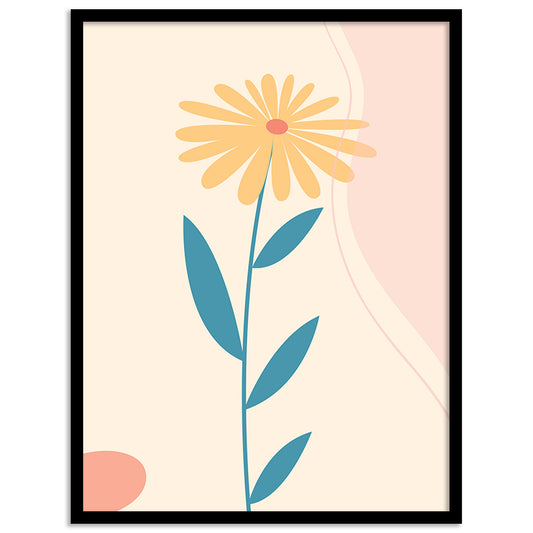 Nature Inspired Framed Art Posters for Home and Office Wall Decor