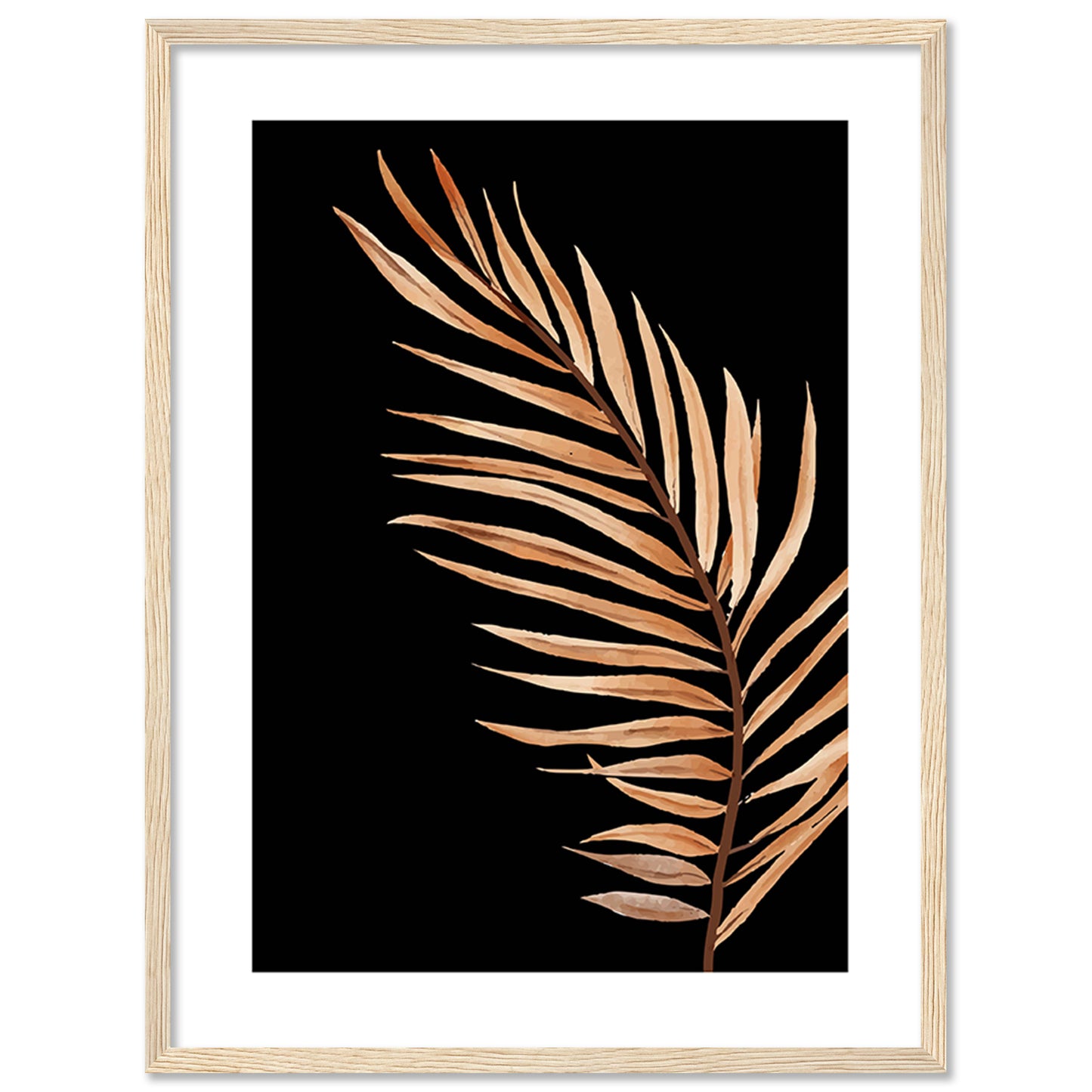 Nature Inspired Framed Art Posters for Home and Office Wall Decor