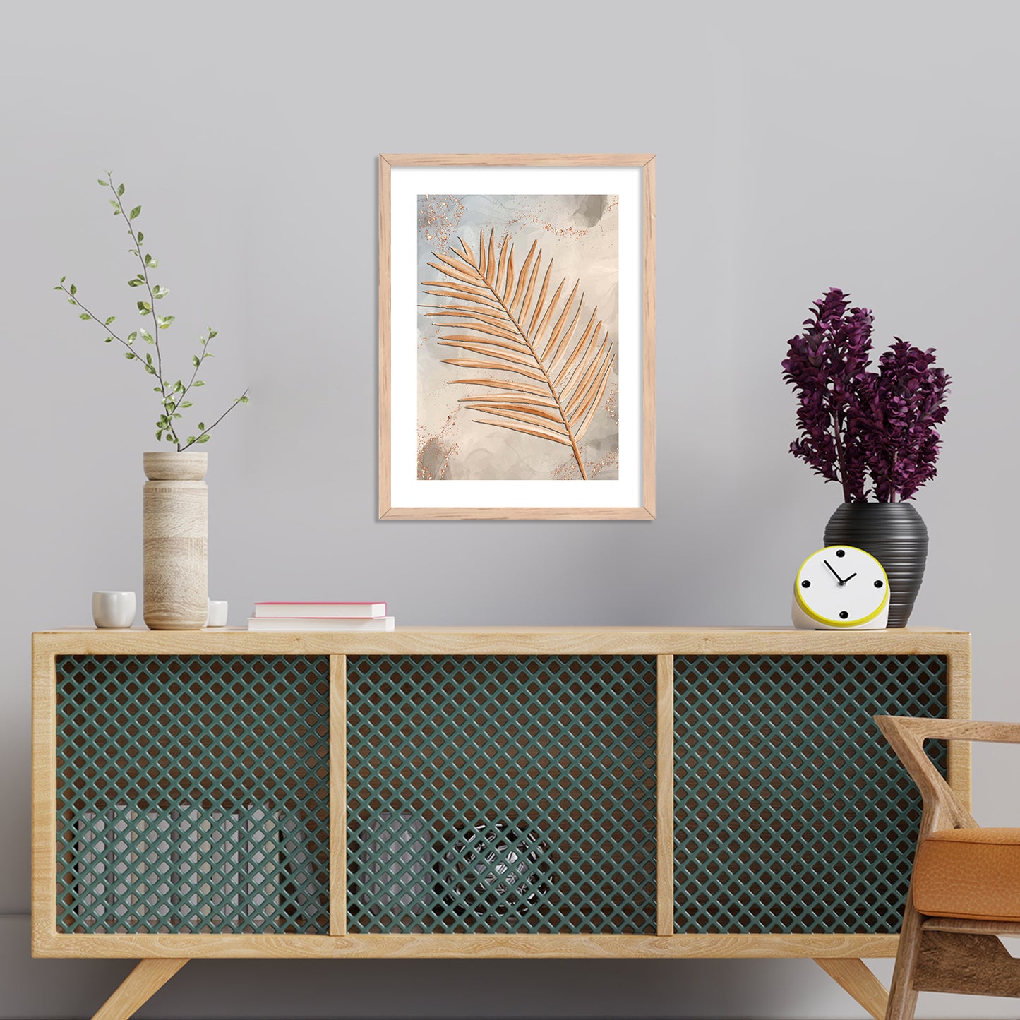 Nature Inspired Framed Art Posters for Home and Office Wall Decor