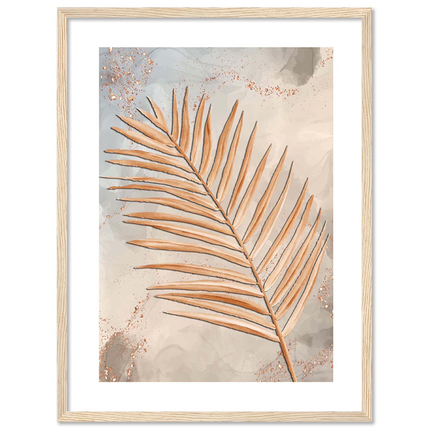 Nature Inspired Framed Art Posters for Home and Office Wall Decor