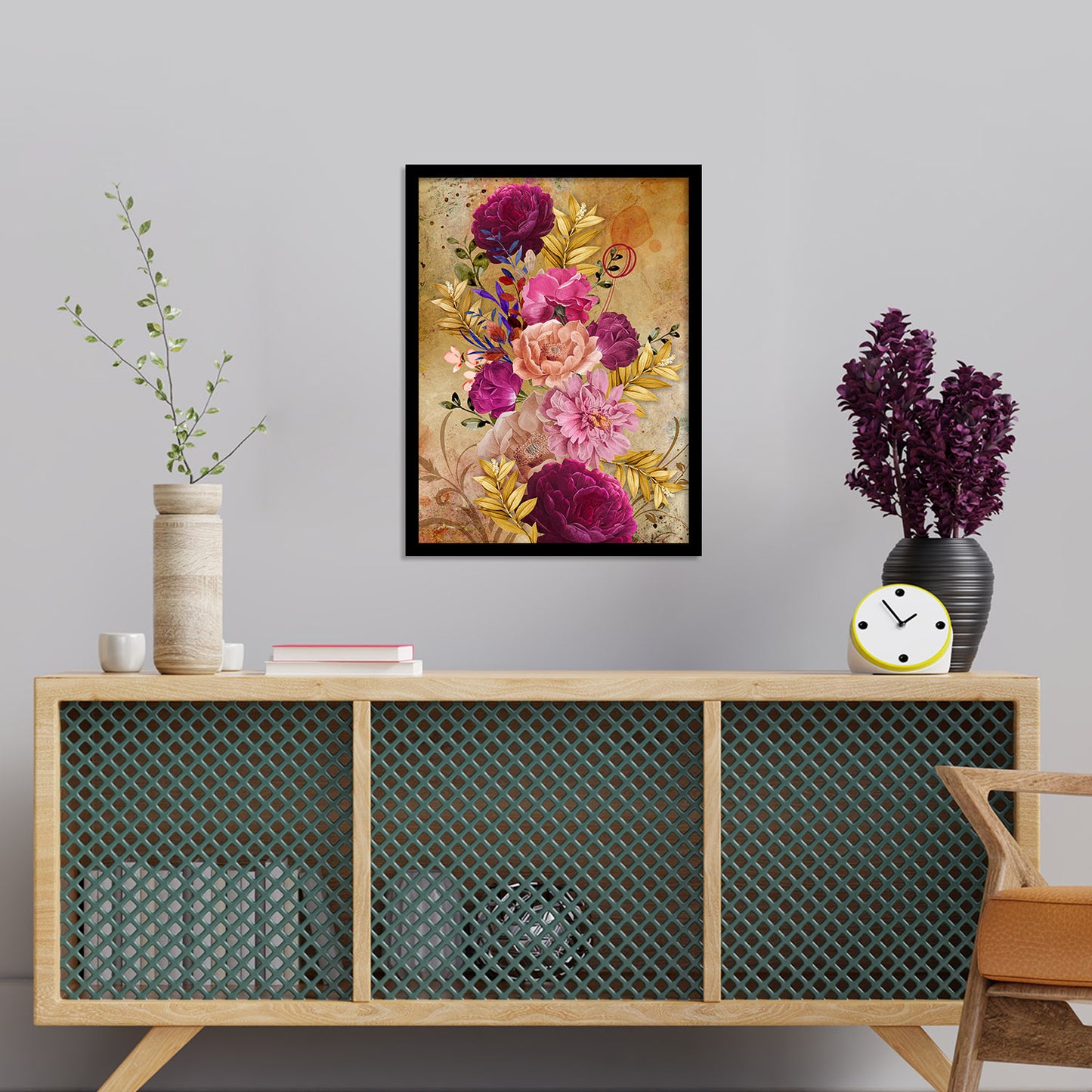 Captivating Framed Floral Art for Wall Decor