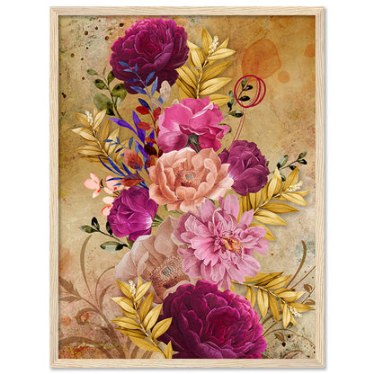 Captivating Framed Floral Art for Wall Decor