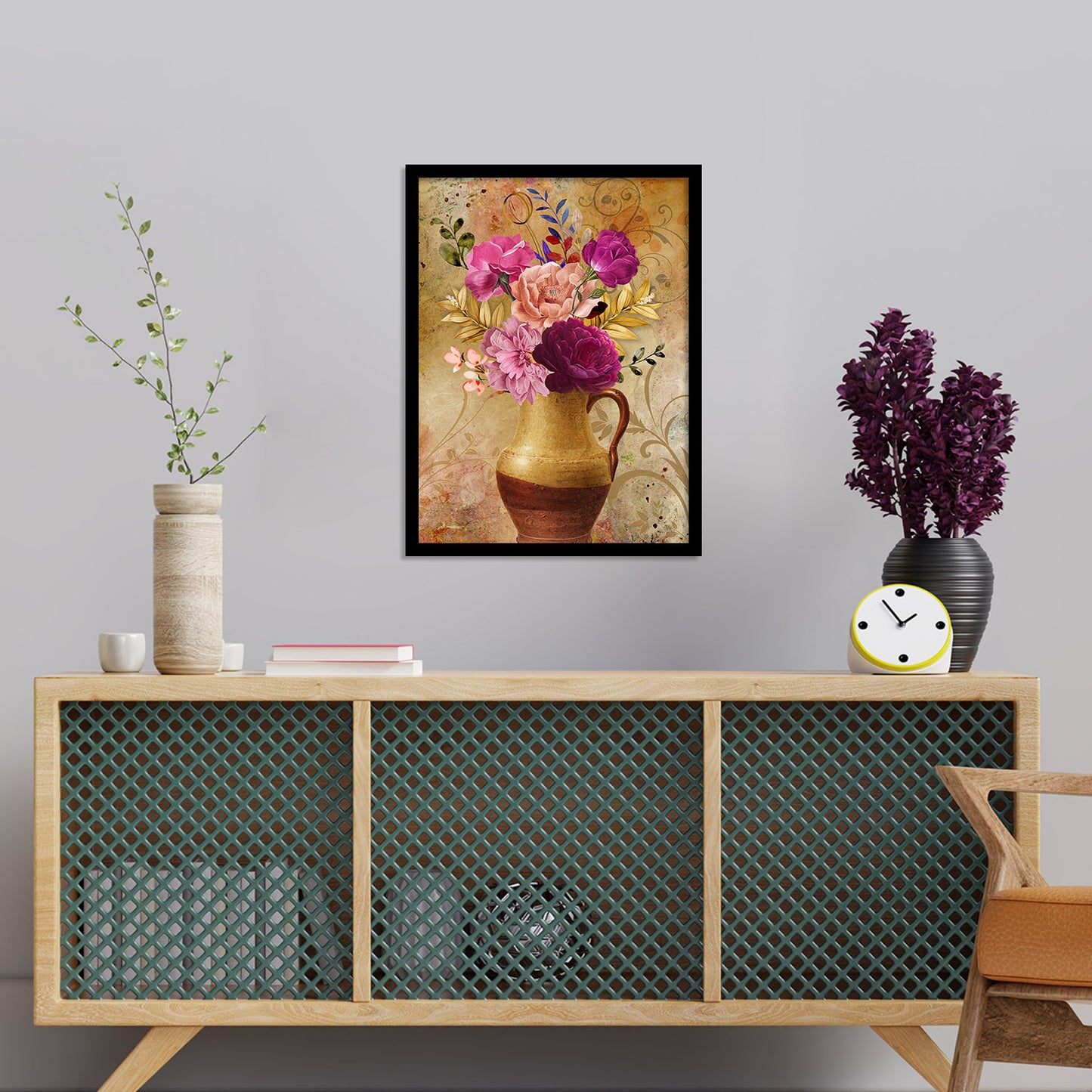 Captivating Framed Floral Art for Wall Decor