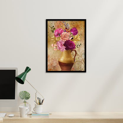 Captivating Framed Floral Art for Wall Decor