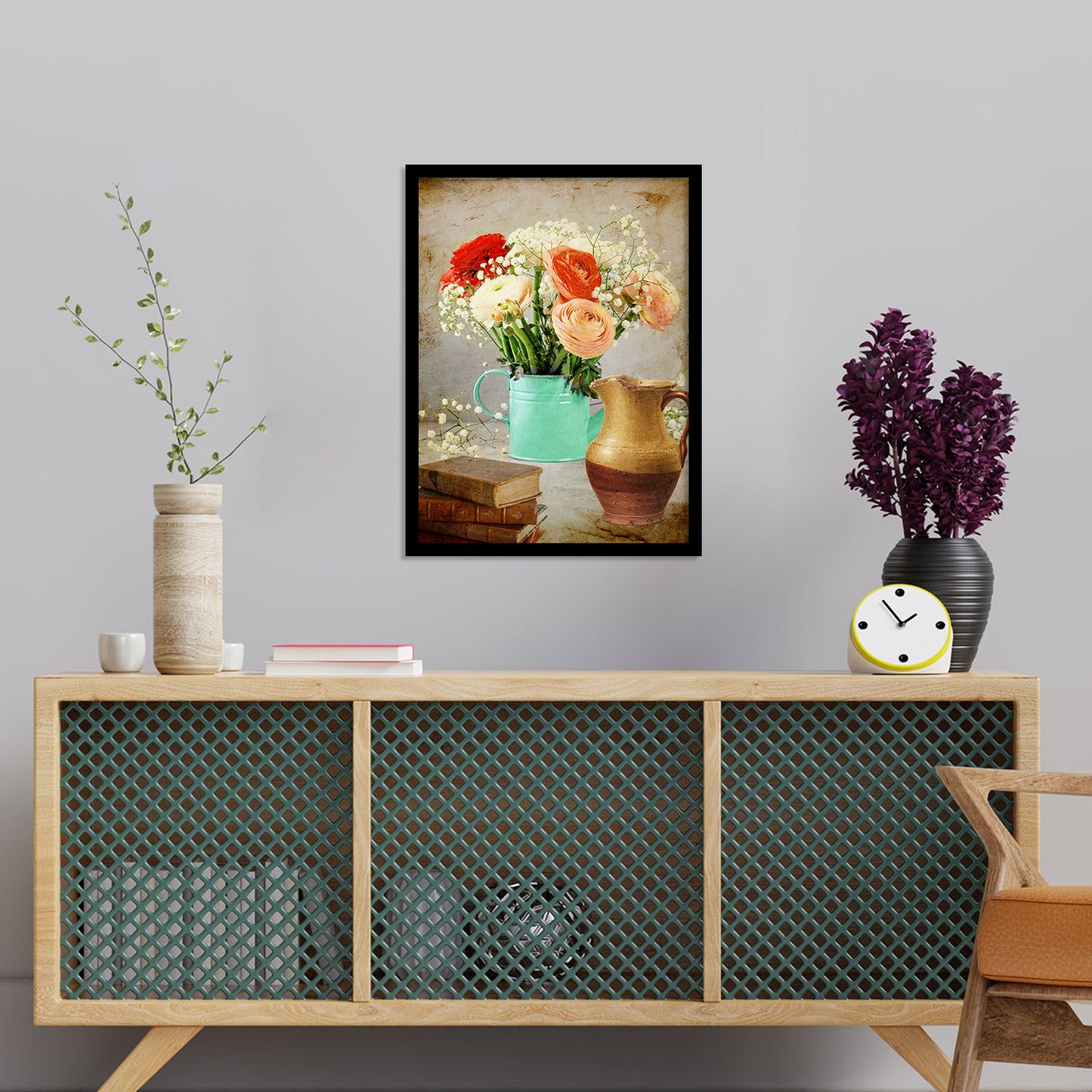 Captivating Framed Floral Art for Wall Decor