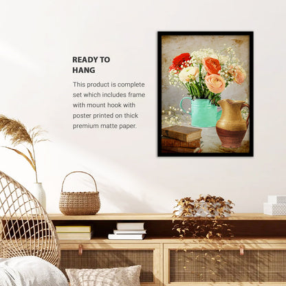 Captivating Framed Floral Art for Wall Decor