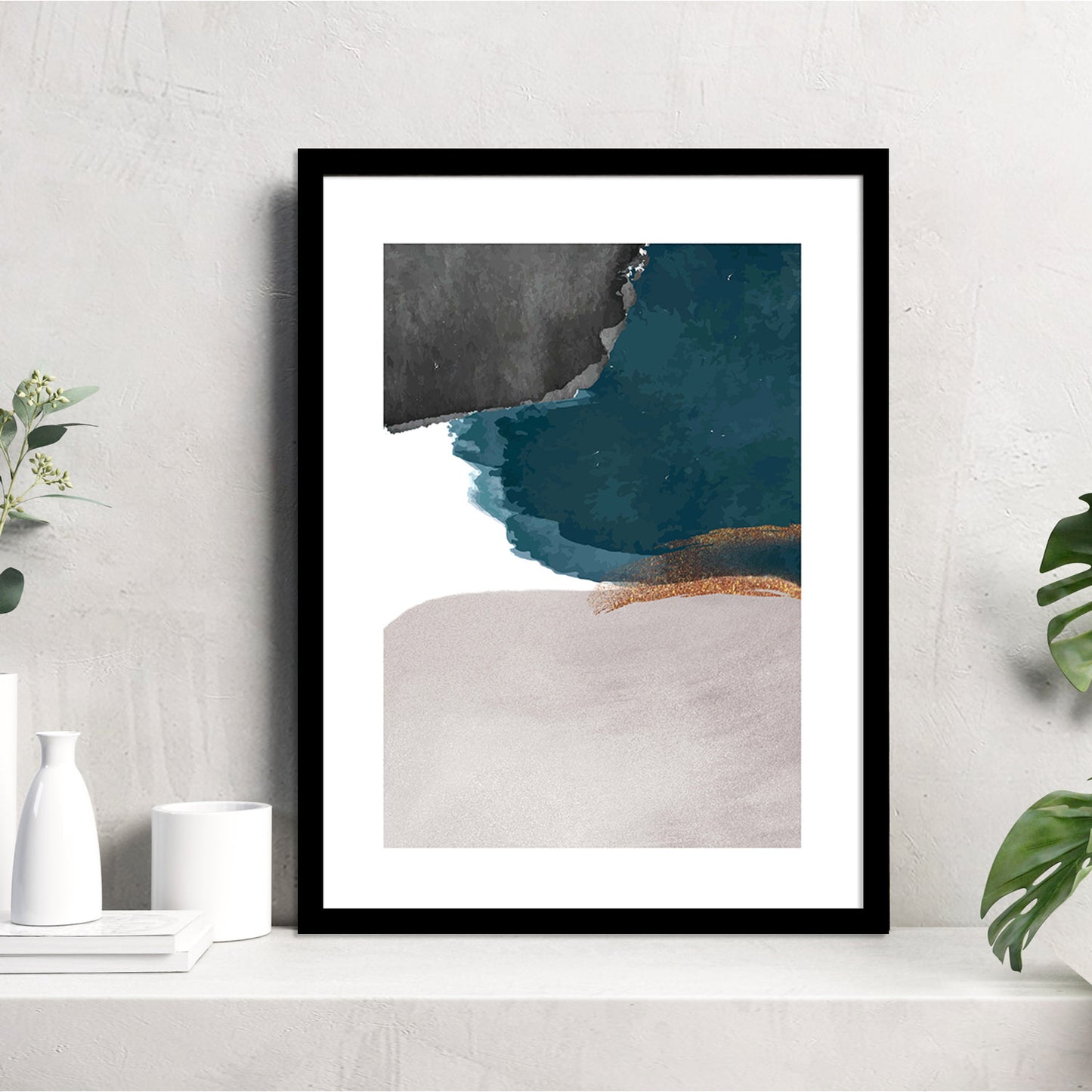 Modern Art Framed Posters for Home & Office Decor