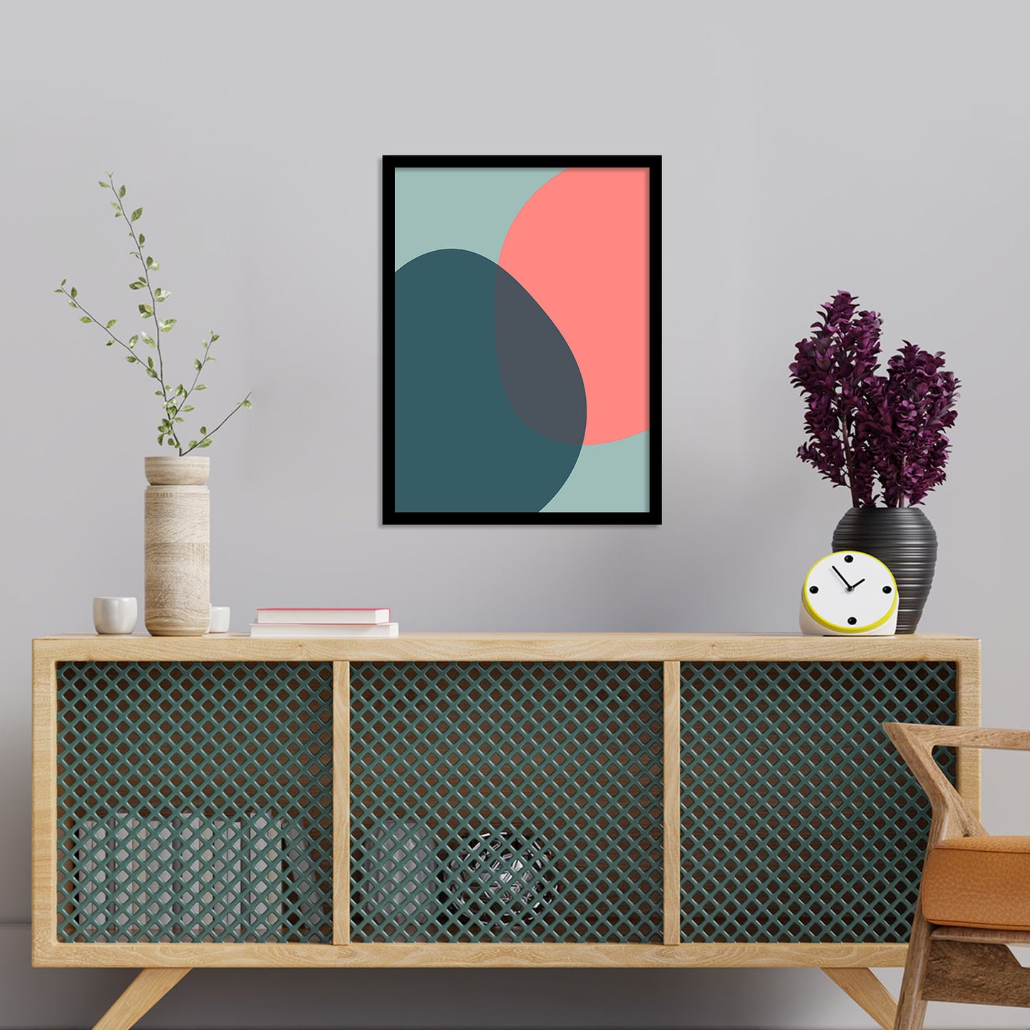 Elegant Minimal Framed Wall Art for Home and Office Decor