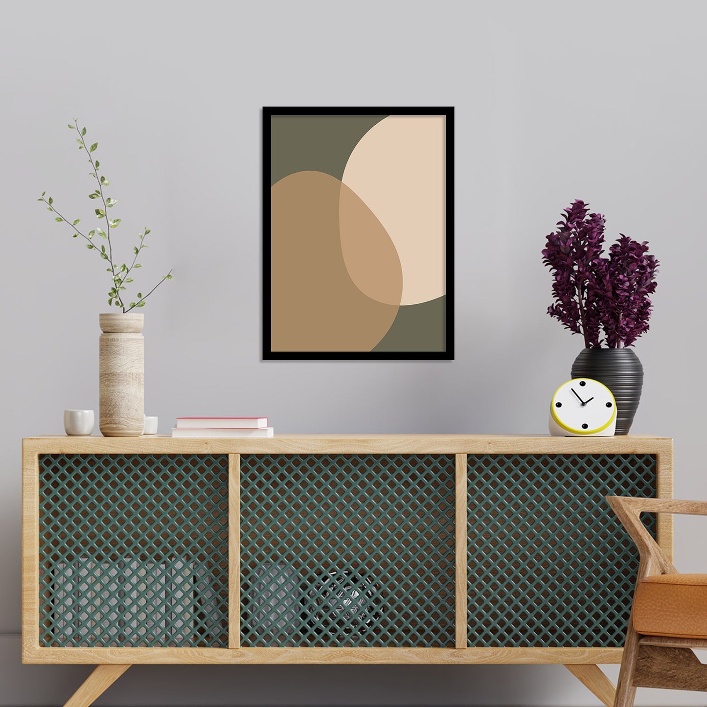 Elegant Minimal Framed Wall Art for Home and Office Decor