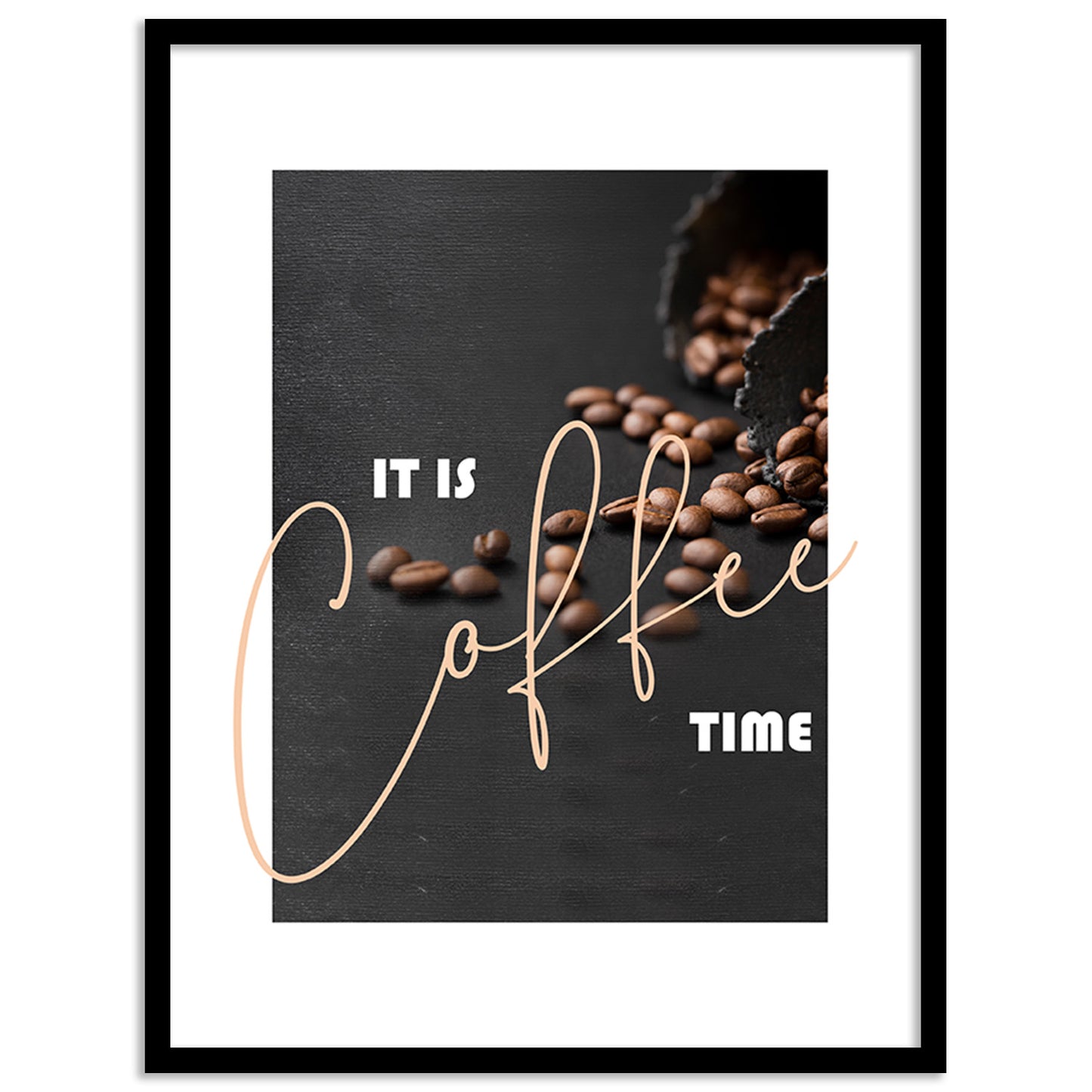 Stylish Framed Wall Posters - Perfect Accent for Restaurants & Home Kitchens