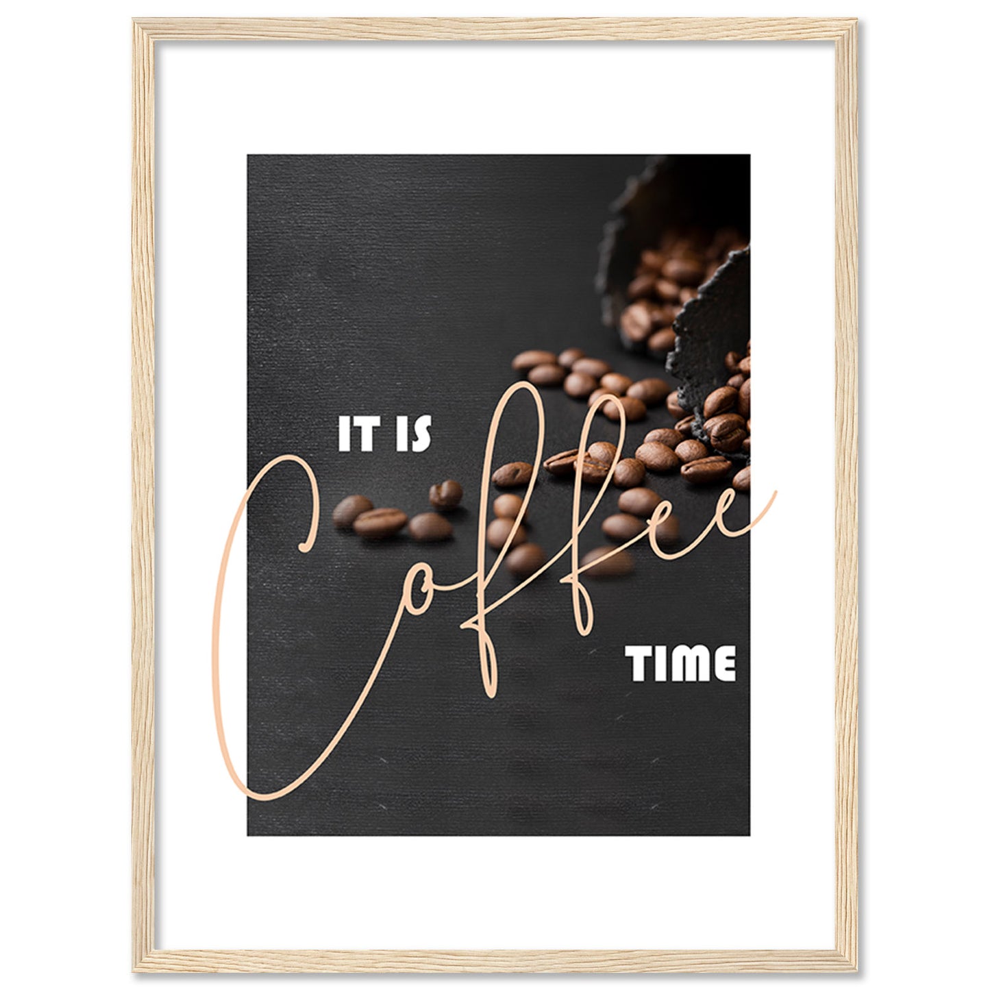 Stylish Framed Wall Posters - Perfect Accent for Restaurants & Home Kitchens