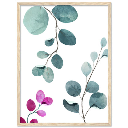 Nature Inspired Framed Art Posters for Home and Office Wall Decor