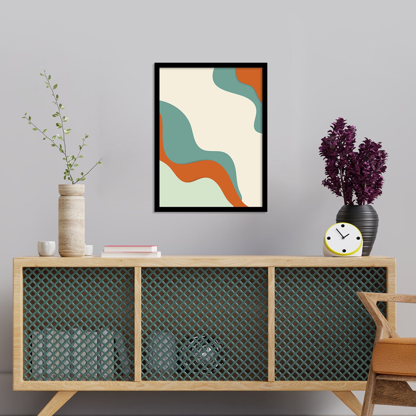 Modern Minimalist Art Frames for Living Room Wall