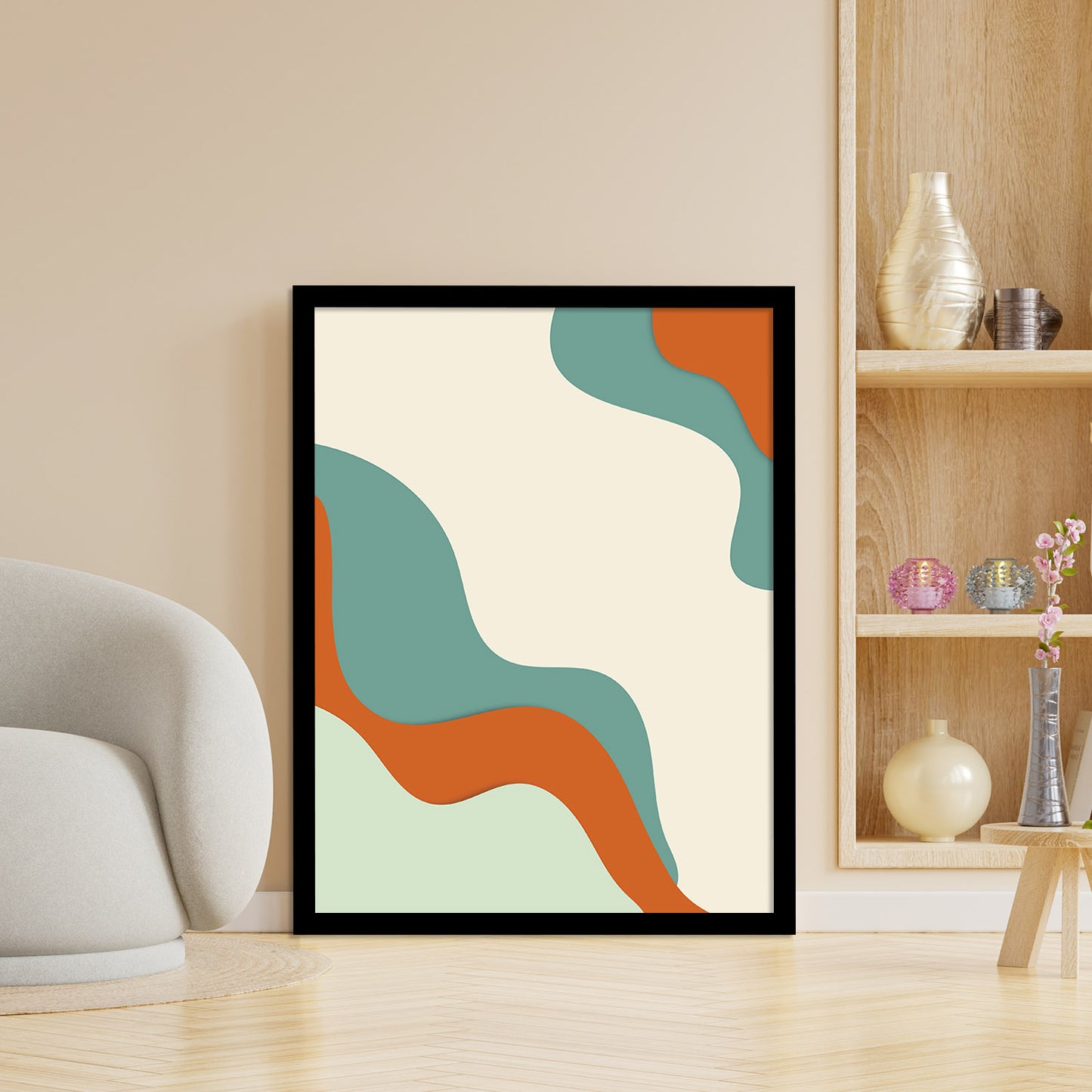 Modern Minimalist Art Frames for Living Room Wall